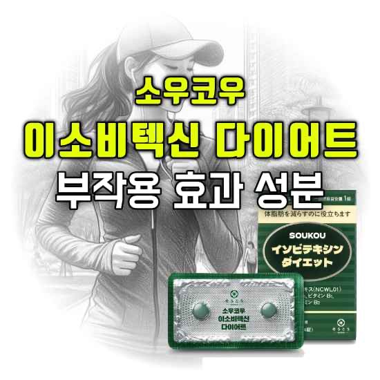 소우코우 이소비텍신 다이어트 내돈내산 후기 효과